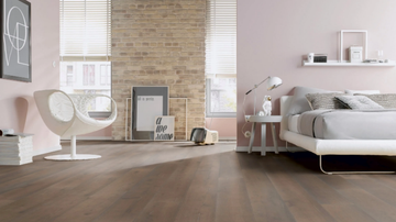 N09 OAK UNIQUE MIST BROWN - 3 layers oak parquet by Ter Hürne - view 3